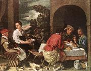 ORRENTE, Pedro The Supper at Emmaus ag China oil painting reproduction